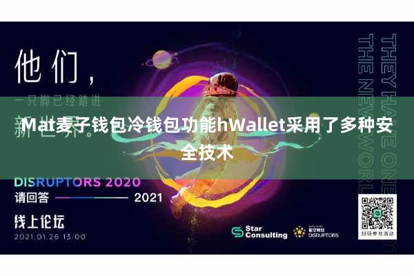 Mat麦子钱包冷钱包功能hWallet采用了多种安全技术