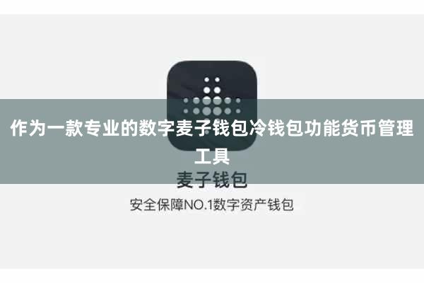 作为一款专业的数字麦子钱包冷钱包功能货币管理工具
